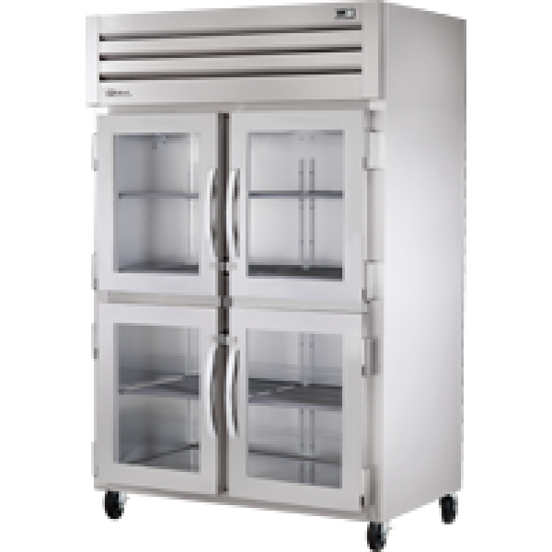 Reach-In Glass Half Swing Door Heated Cabinet STA2H4HG