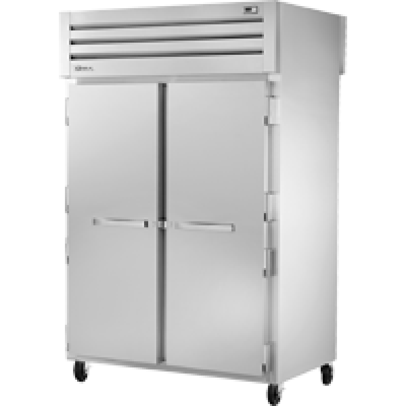 Pass-Thru Solid Front/Glass Rear Swing Doors Refrigerator with Hydrocarbon Refrigerant STA2RPT2S2GHC