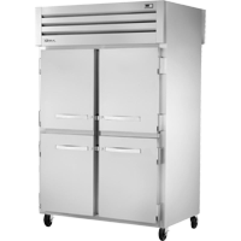Pass-Thru Solid Half Front/Solid Rear Swing Doors Refrigerator with Hydrocarbon Refrigerant STA2RPT4HS2SHC