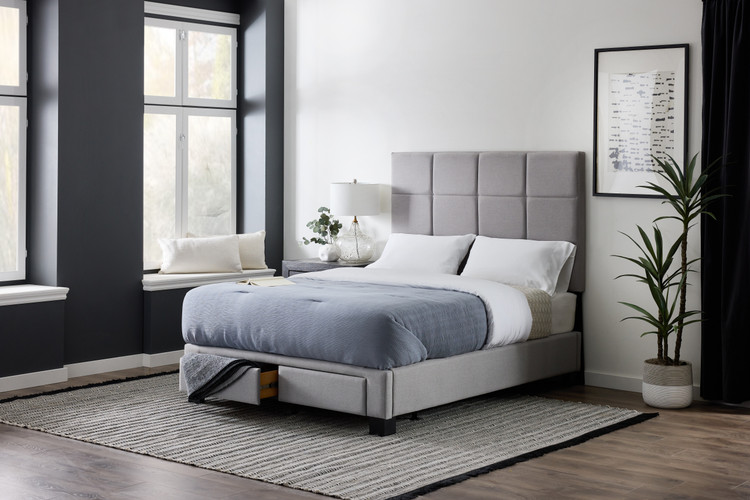 Duncan Platform Bed Frame STDUNCUPLCKST