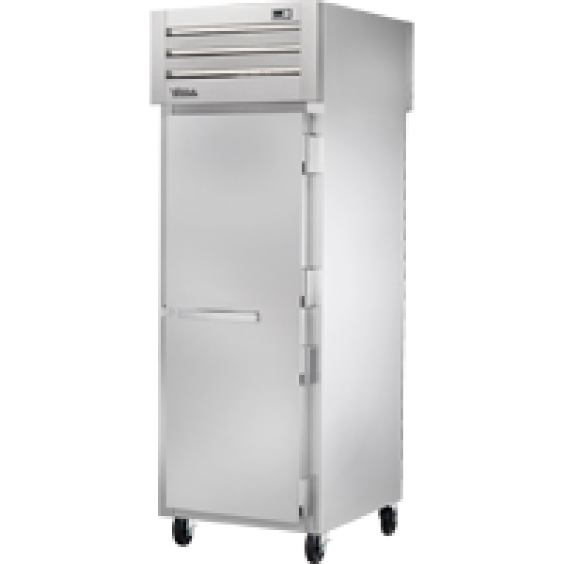 Pass-Thru Solid Front/Solid Rear Swing Doors Heated Cabinet STG1HPT1S1S