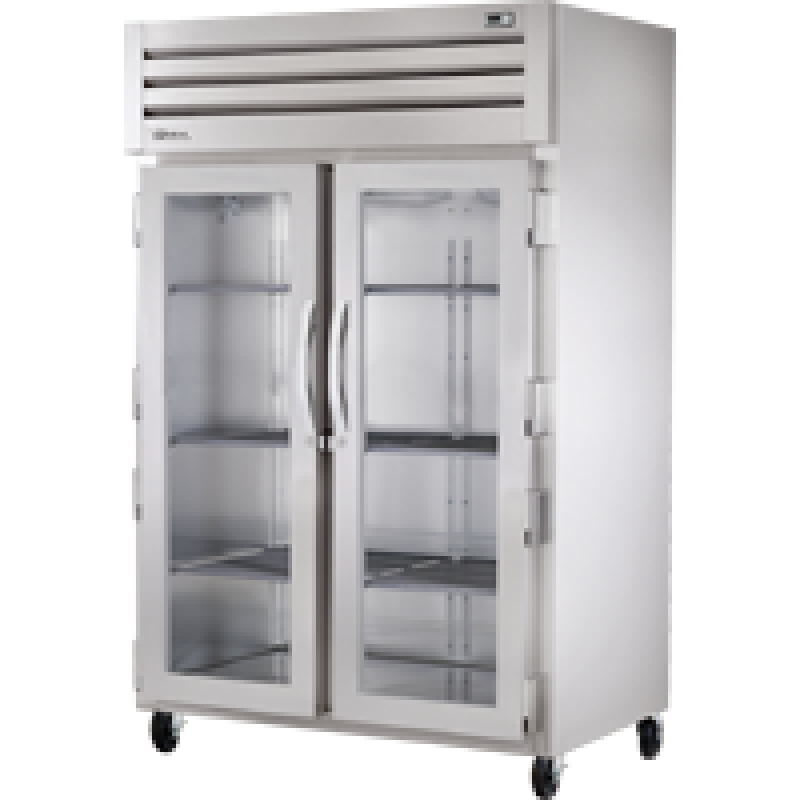 Reach-In Glass Swing Door Heated Cabinet STG2H2G