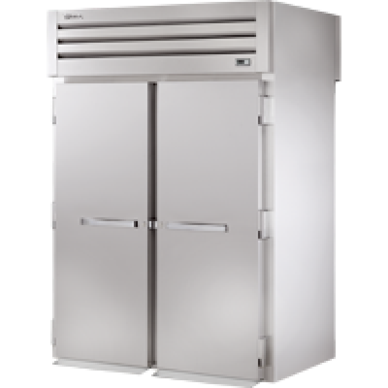 Roll-Thru Solid Swing Door Heated Cabinet STG2HRT2S2S