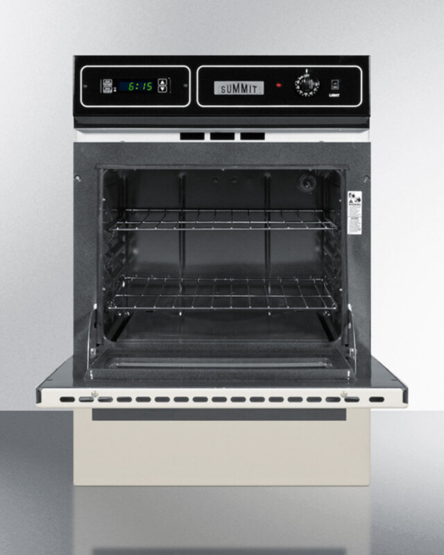 Summit 24" Wide Gas Wall Oven Bisque STM7212KW Picture 1