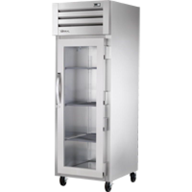 Reach-In Glass Swing Door Heated Cabinet STR1H1G