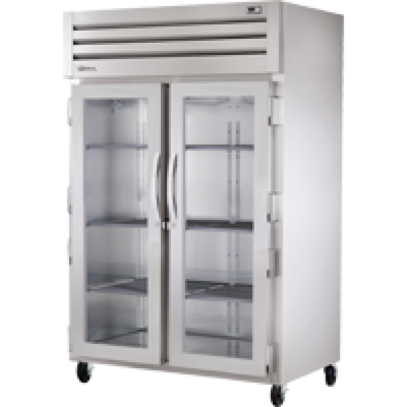 Reach-In Glass Swing Door Refrigerator with Hydrocarbon Refrigerant STR2R2GHC