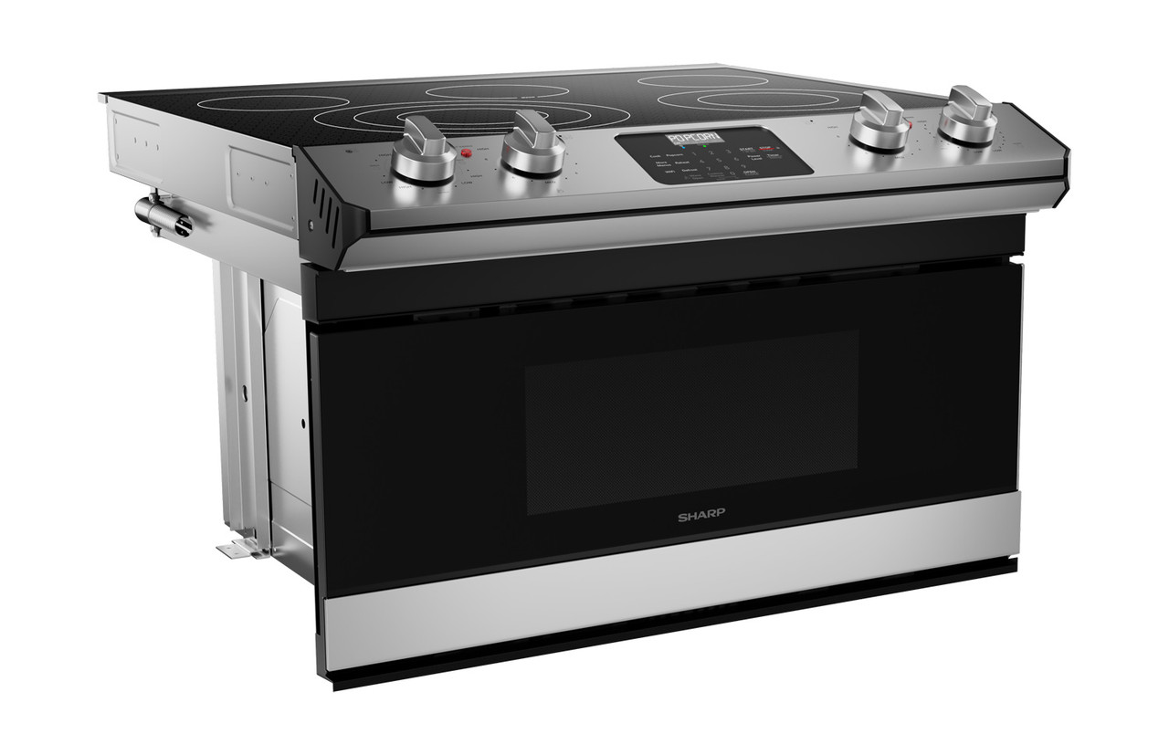 Smart Radiant Rangetop With Microwave Drawer Oven view 5