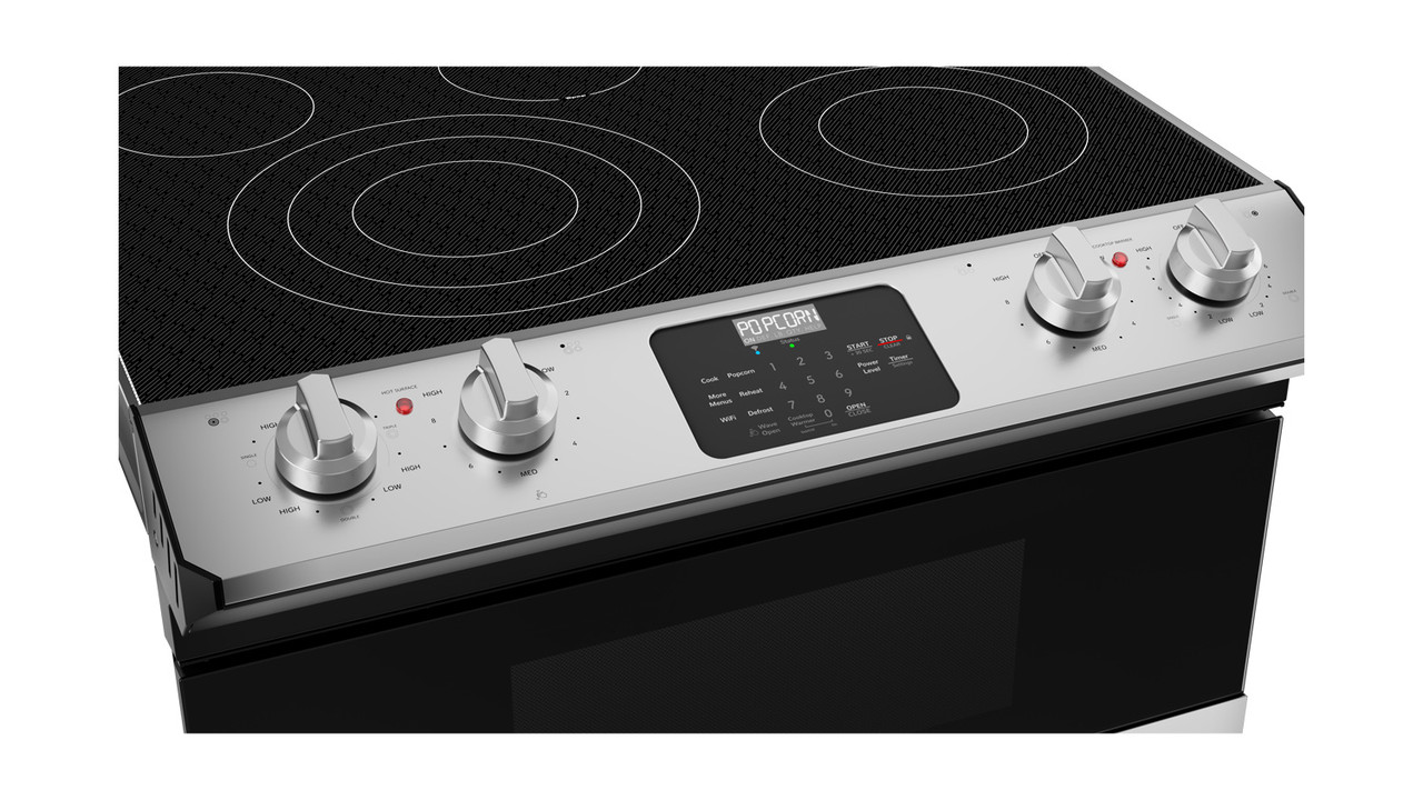 Smart Radiant Rangetop With Microwave Drawer Oven view 6