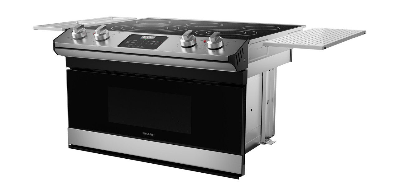 Smart Radiant Rangetop With Microwave Drawer Oven view 12