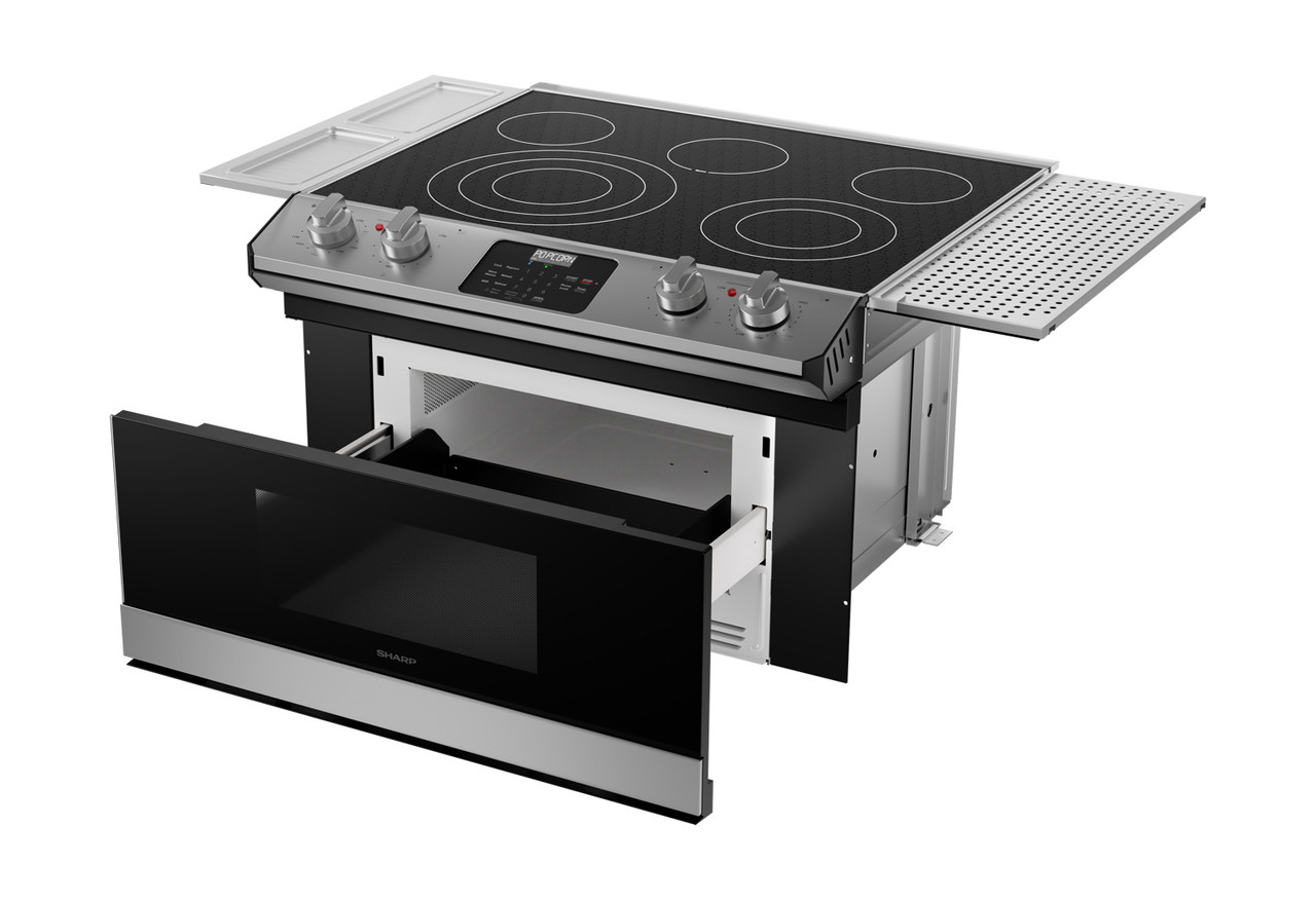 Smart Radiant Rangetop With Microwave Drawer Oven view 14