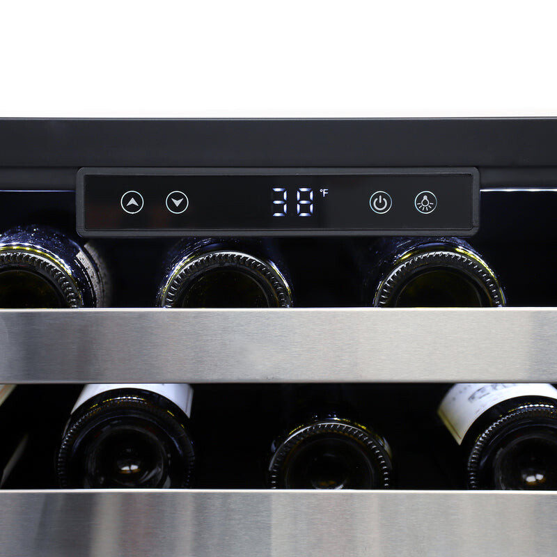 Series 3 24" Indoor/Outdoor Value Premium Single Zone Wine Refrigerator SW243SZSS