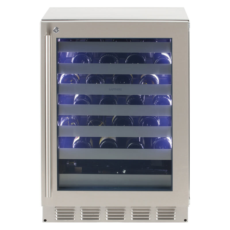 Wine Refrigerators | Indoor 24" Single Zone Wine Refrigerator SW24SZSS