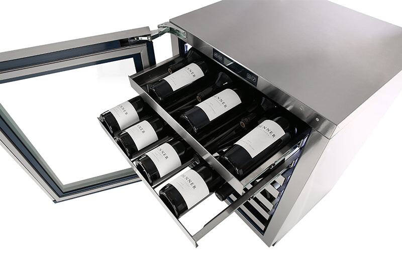Wine Refrigerators | Indoor 24" Single Zone Wine Refrigerator SW24SZSS