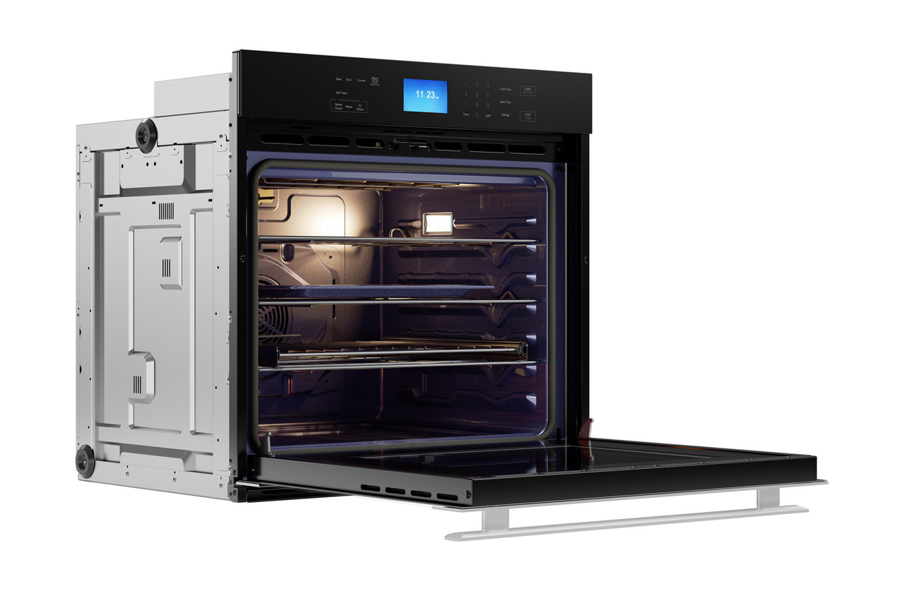 Stainless Steel European Convection Built-in Single Wall Oven view 2