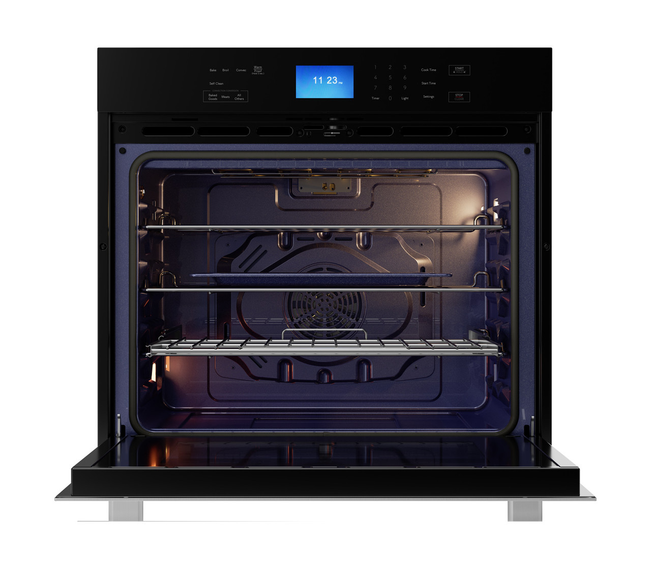 Stainless Steel European Convection Built-in Single Wall Oven view 5