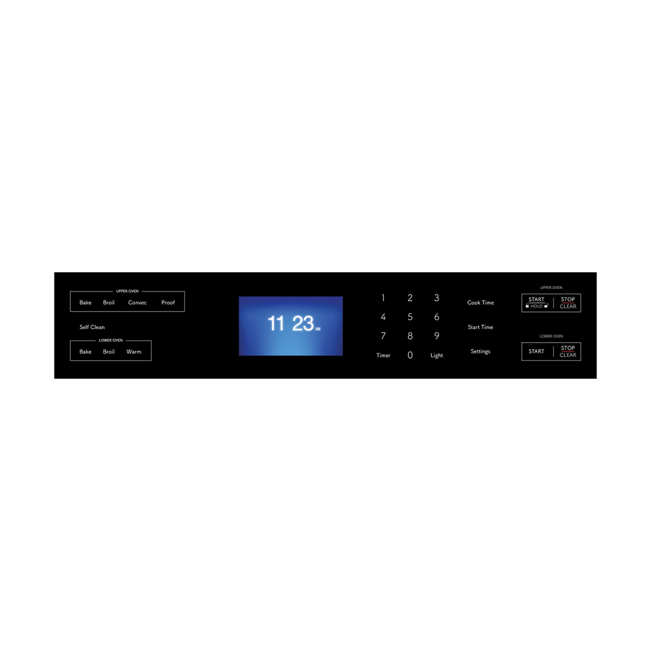 Stainless Steel European Convection Built-in Double Wall Oven view 5