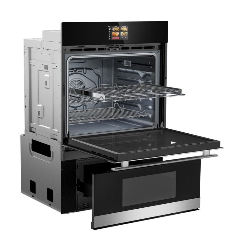 30 In. Smart Convection Wall Oven With Microwave Drawer Oven view 7