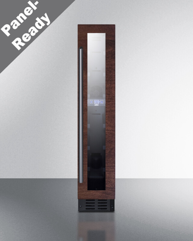 6" Wide Built-In Wine Cellar, ADA Height (Panel Not Included) SWC007PNR