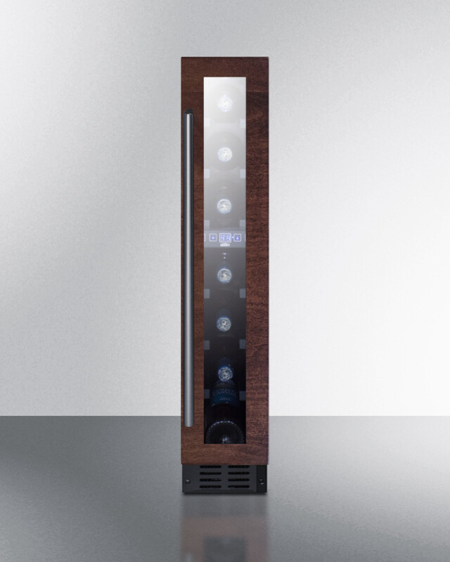6" Wide Built-In Wine Cellar, ADA Height (Panel Not Included) SWC007PNR