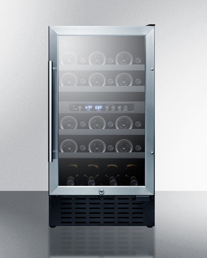 18" Wide Built-In Wine Cellar SWC182ZCSS
