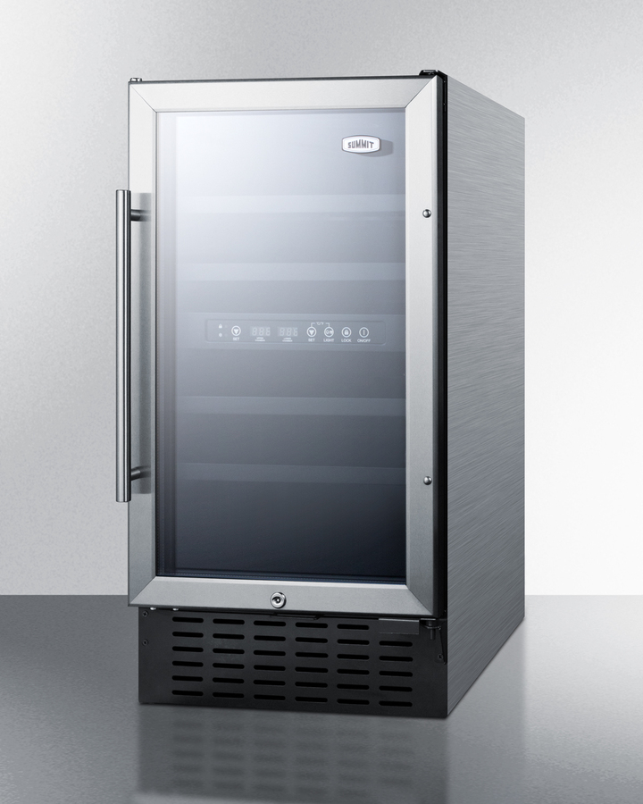 18" Wide Built-In Wine Cellar SWC182ZCSS