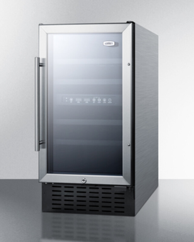 18" Wide Built-In Wine Cellar SWC182ZCSS