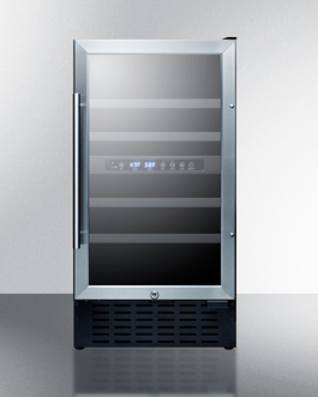 18" Wide Built-In Wine Cellar, ADA Compliant SWC182ZCSSADA