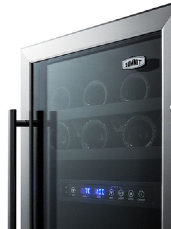 18" Wide Built-In Wine Cellar, ADA Compliant SWC182ZCSSADA