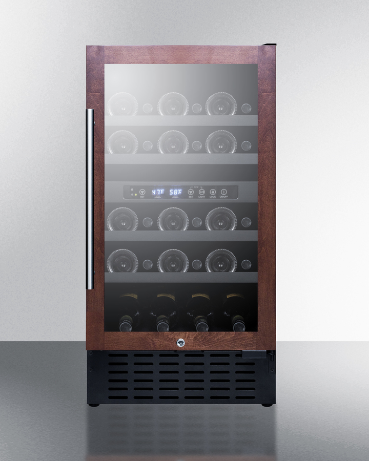 18" Wide Built-In Wine Cellar (Panel Not Included) SWC182ZPNR