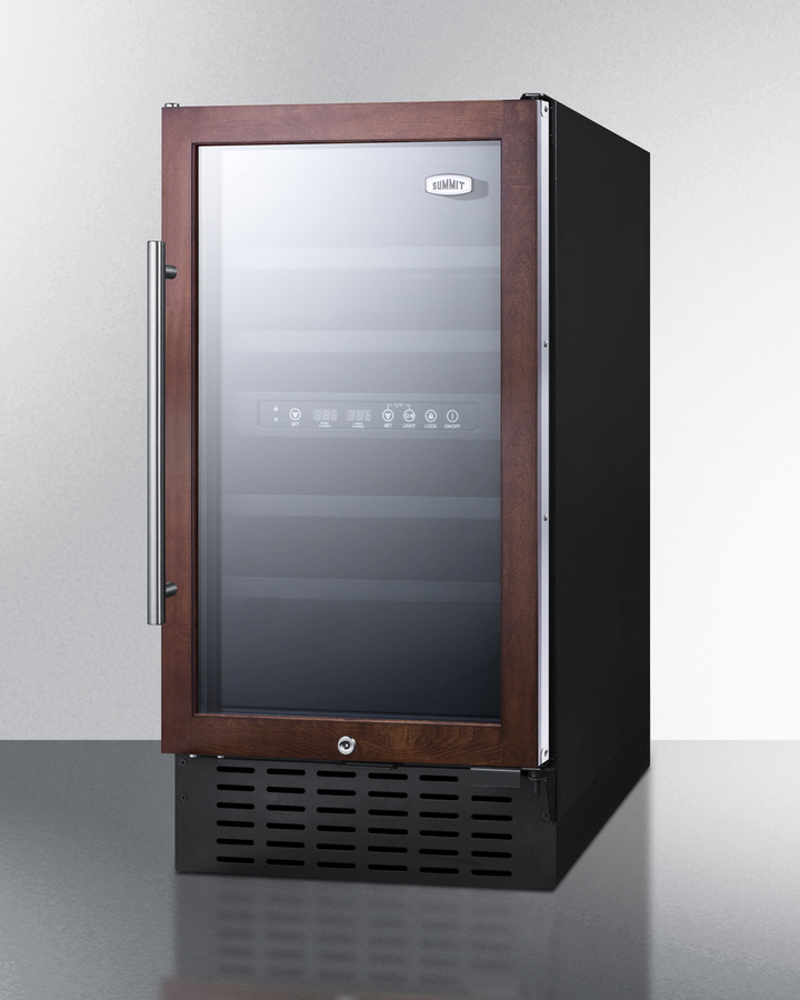 18" Wide Built-In Wine Cellar (Panel Not Included) SWC182ZPNR