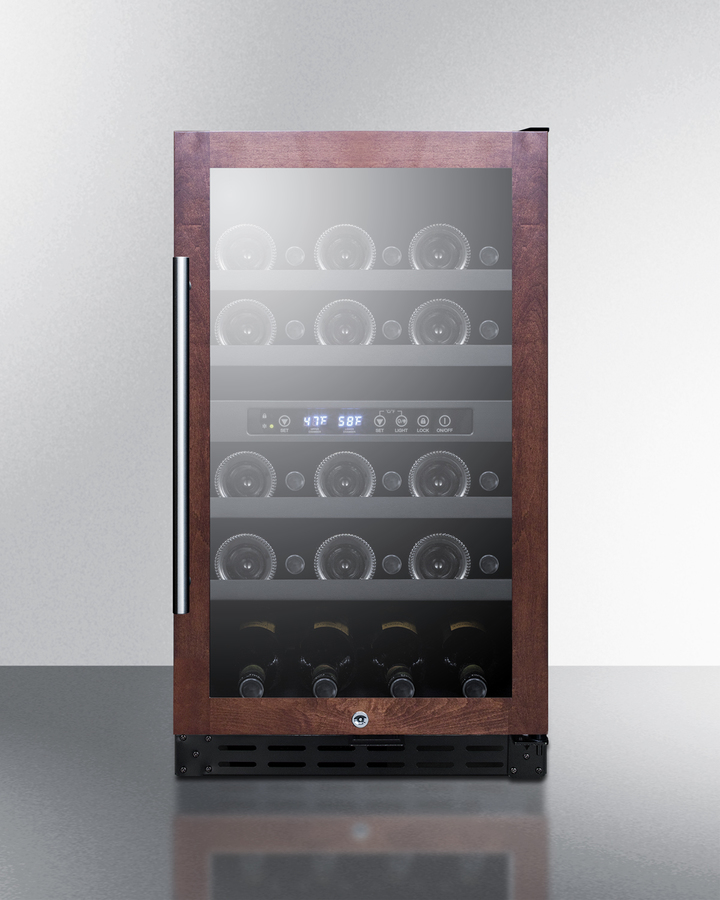 18" Wide Built-In Wine Cellar, ADA Compliant (Panel Not Included) SWC182ZPNRADA