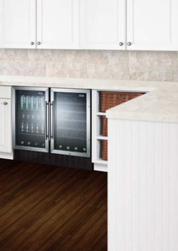 18" Wide Built-In Wine Cellar, ADA Compliant SWC1840BADA
