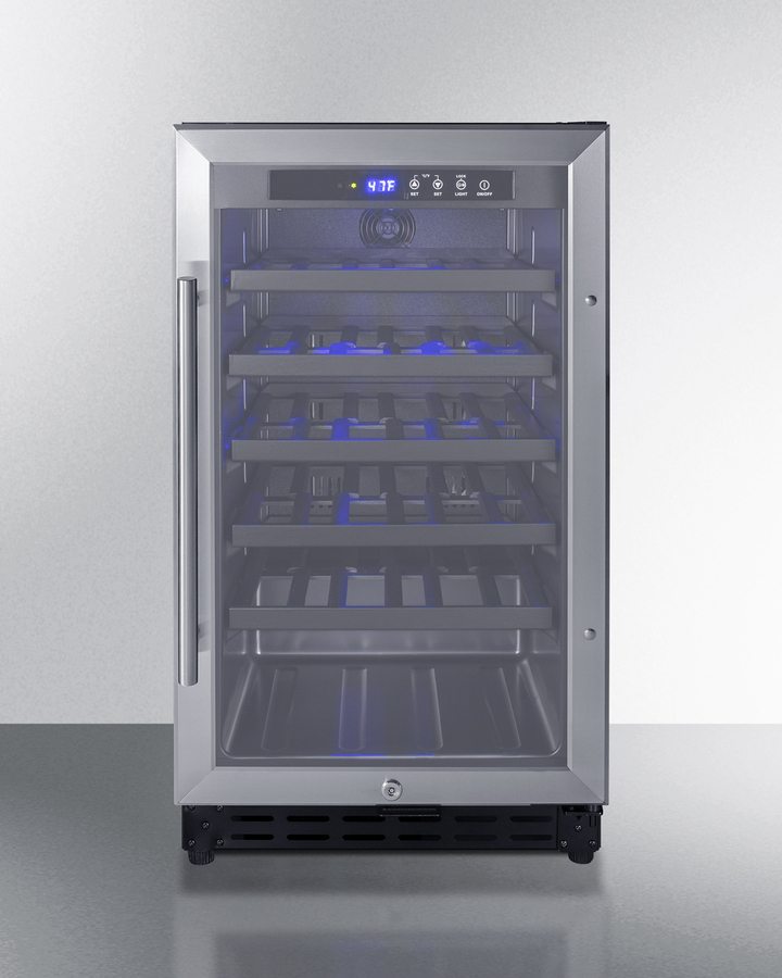 18" Wide Built-In Wine Cellar, ADA Compliant SWC1840BCSSADA