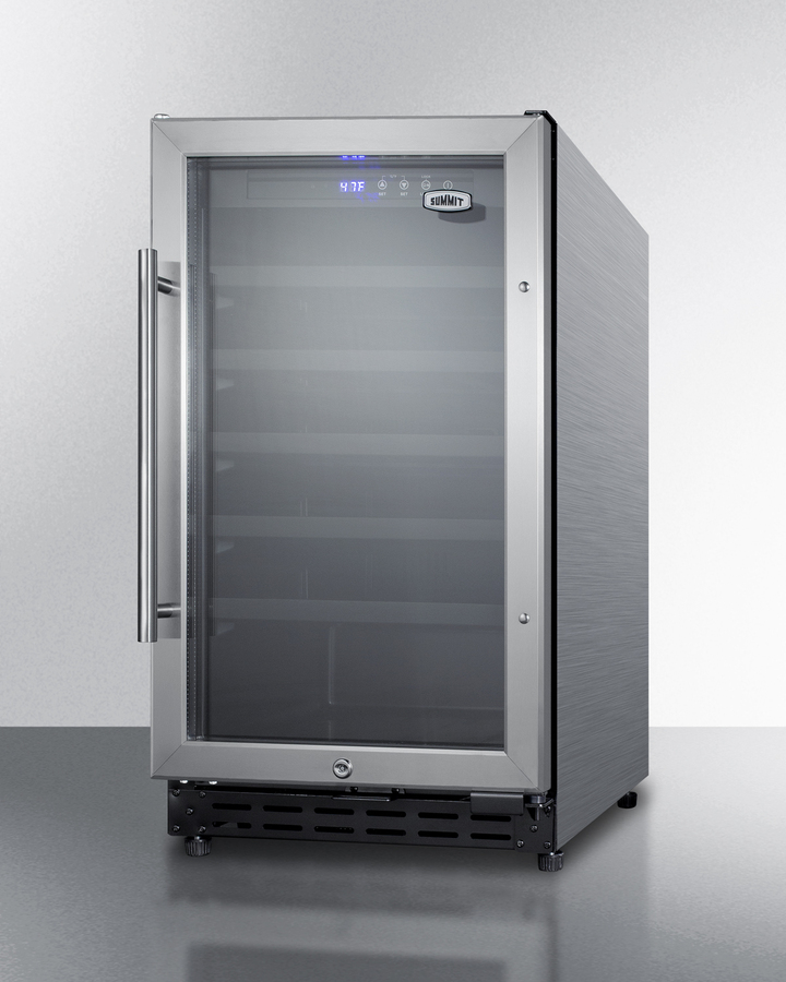 18" Wide Built-In Wine Cellar, ADA Compliant SWC1840BCSSADA