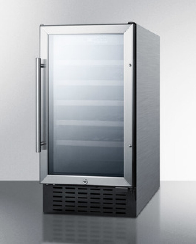 18" Wide Built-In Wine Cellar, ADA Compliant SWC1840BCSSADA