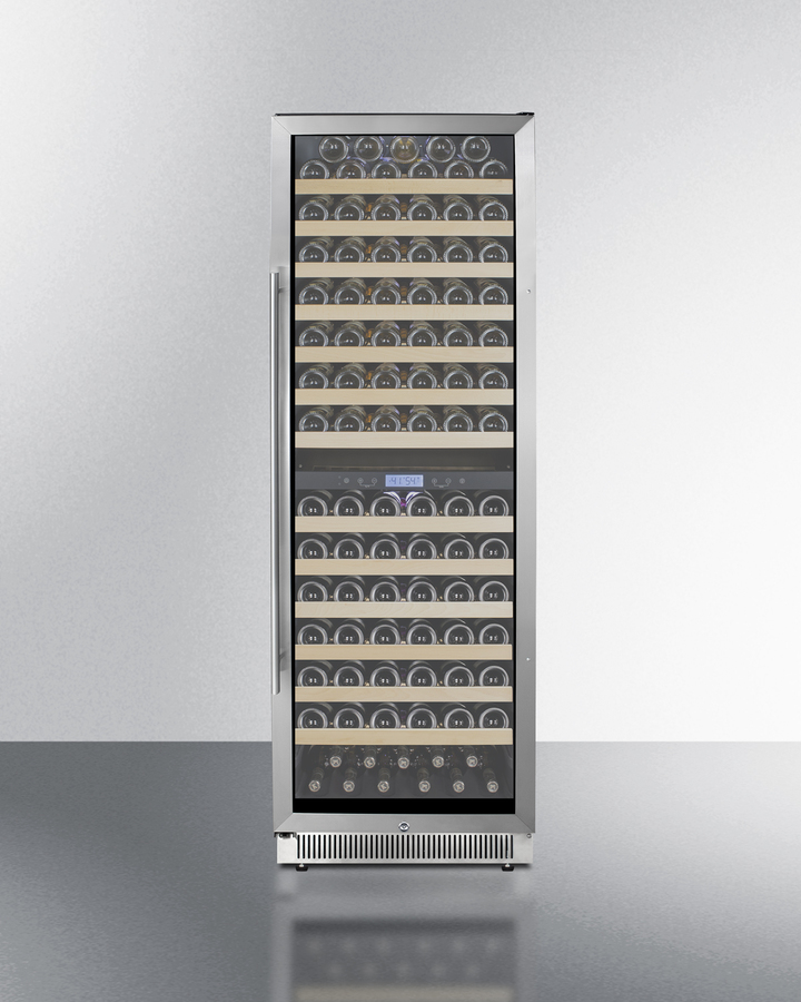 24" Wide Dual Zone Wine Cellar SWC1966BCSS