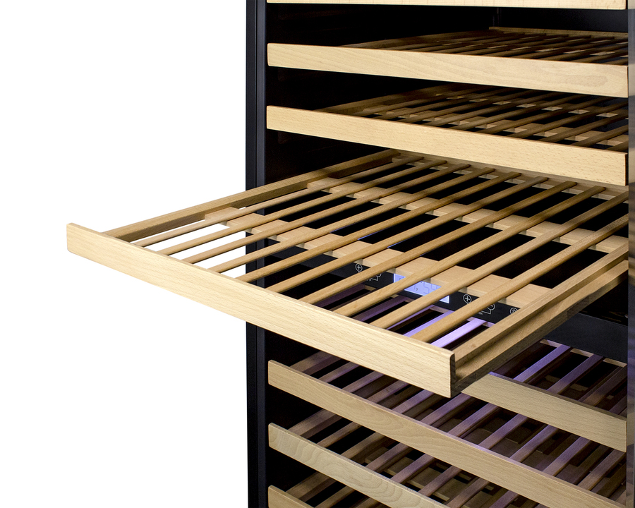 24" Wide Dual Zone Wine Cellar SWC1966BCSS