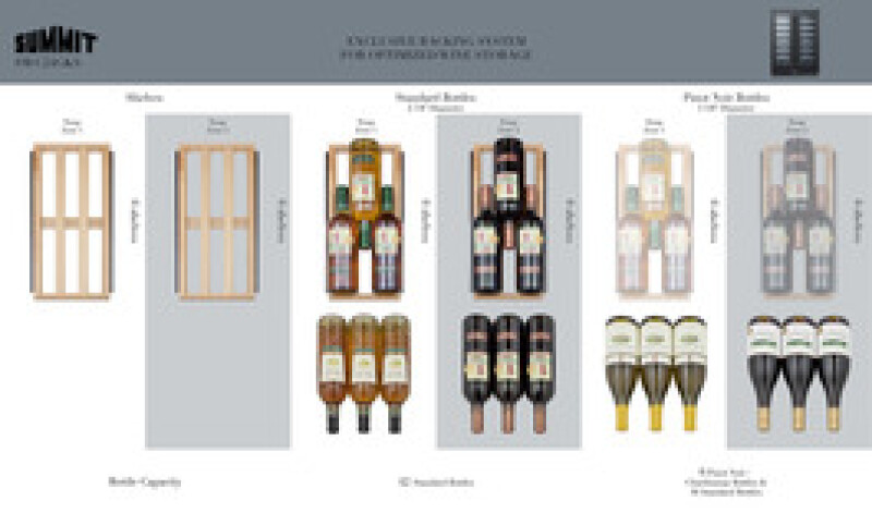 24" Wide Built-In Wine Cellar SWC24GKS
