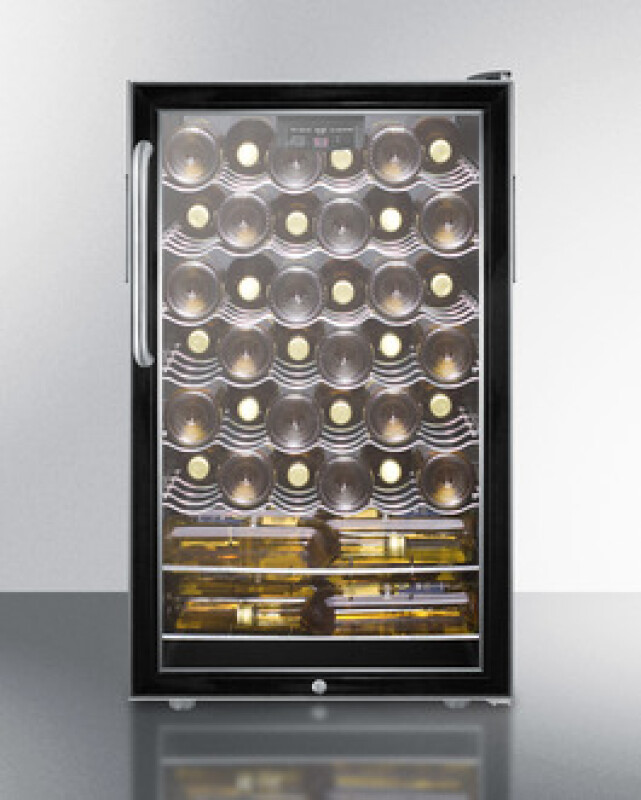 20" Wide Built-In Wine Cellar, ADA Compliant SWC525LCSSADA