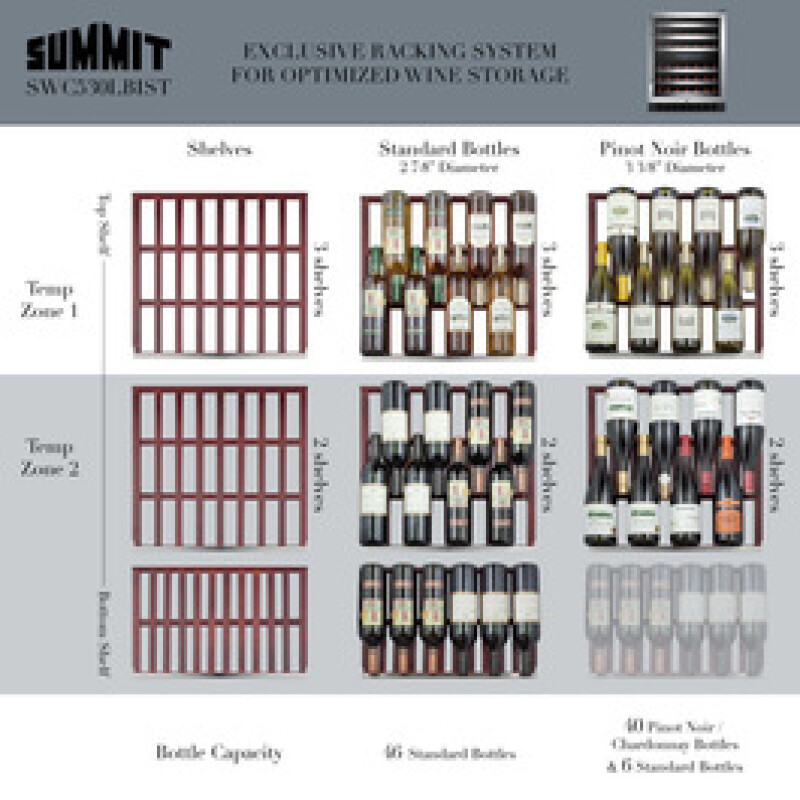 24" Wide Built-In Wine Cellar view 5