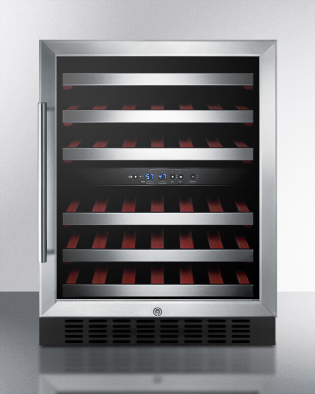 24" Wide Built-In Wine Cellar, ADA Compliant SWC530BLBISTCSSADA