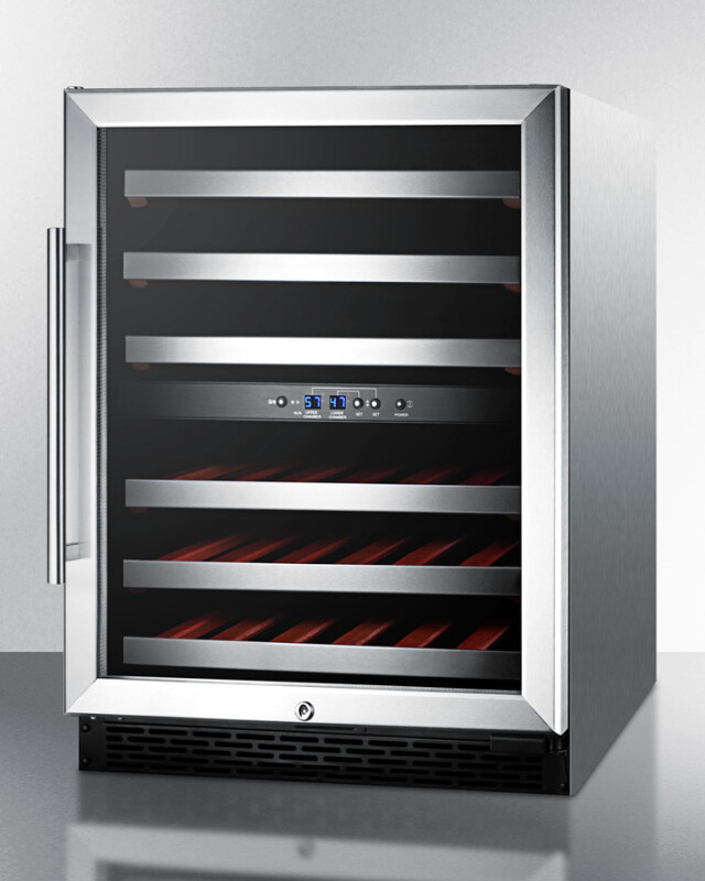 24" Wide Built-In Wine Cellar, ADA Compliant SWC530BLBISTCSSADA