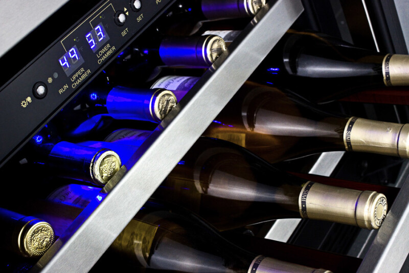 24" Wide Built-In Wine Cellar, ADA Compliant SWC530BLBISTCSSADA