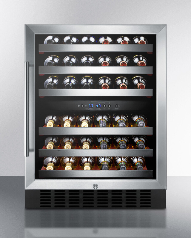 24" Wide Built-In Wine Cellar, ADA Compliant SWC530BLBISTCSSADA
