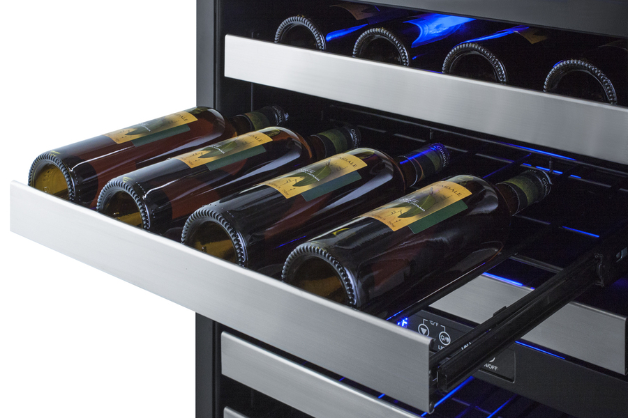 24" Wide Built-In Wine Cellar (Panel Not Included) SWC532BLBISTPNR