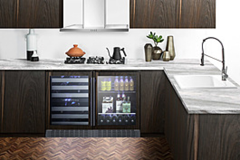 24" Wide Built-In Wine Cellar (Panel Not Included) SWC532BLBISTPNR