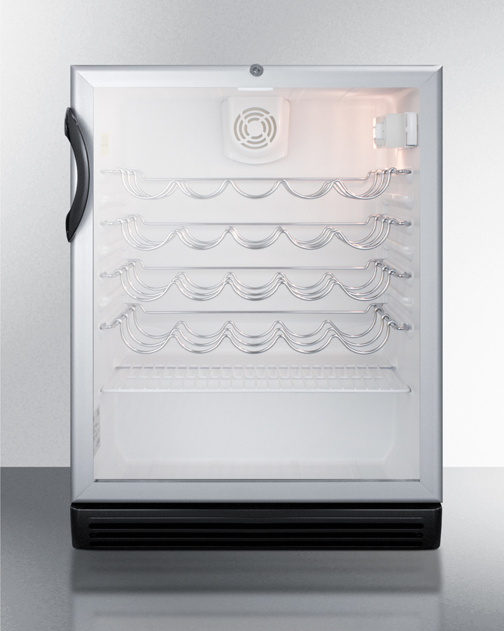 24" Wide Built-In Wine Cellar, ADA Compliant SWC6GBLBIADA