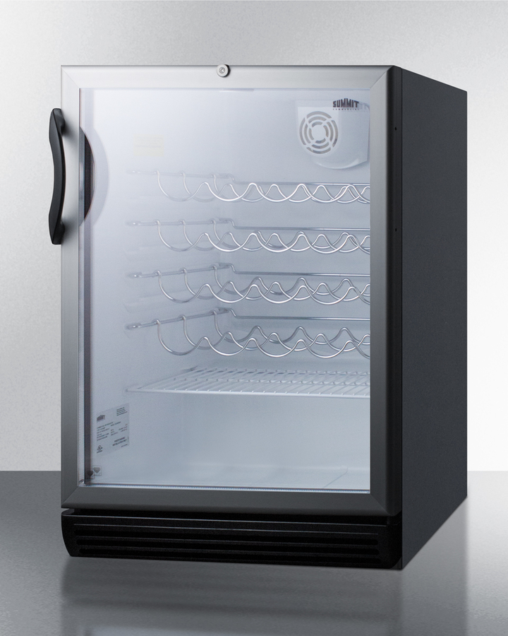 24" Wide Built-In Wine Cellar, ADA Compliant SWC6GBLBIADA