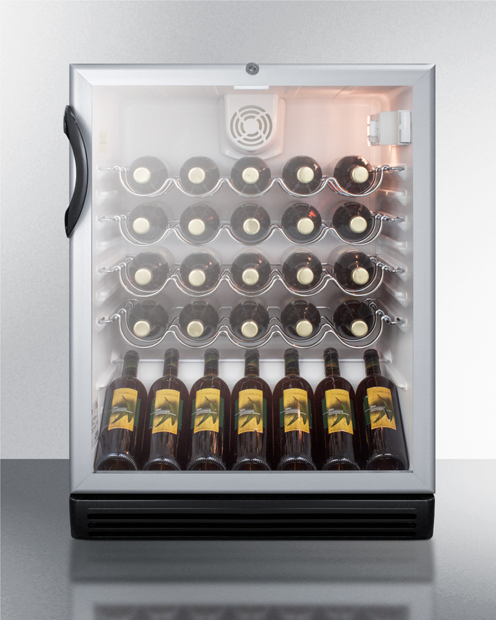 24" Wide Built-In Wine Cellar, ADA Compliant SWC6GBLBIADA