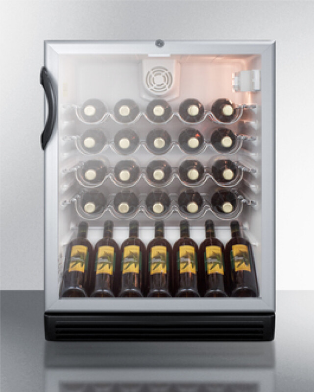 24" Wide Built-In Wine Cellar, ADA Compliant SWC6GBLBIADA